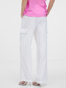 Orsay Pantaloni larghi da donna bianchi ORSAY