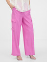 Orsay Pantaloni a gamba larga da donna rosa ORSAY
