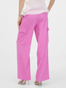 Orsay Pantaloni a gamba larga da donna rosa ORSAY