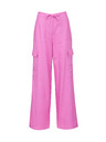 Orsay Pantaloni a gamba larga da donna rosa ORSAY