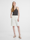 Orsay Pantaloncini da donna bianchi ORSAY