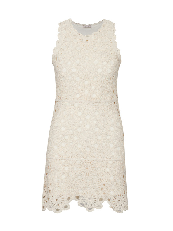 Orsay Abito al ginocchio da donna crema ORSAY