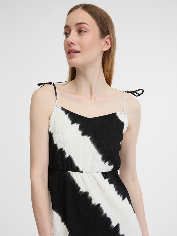 Orsay Abito da donna bianco e nero ORSAY