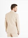 Celio Blazer slim uomo beige Celio Buamaury
