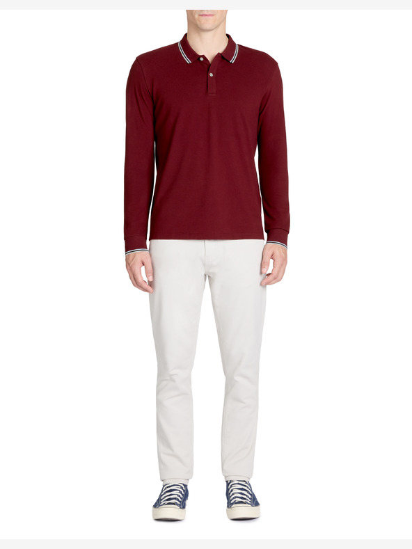 Celio Polo uomo bordeaux Celio Decolml