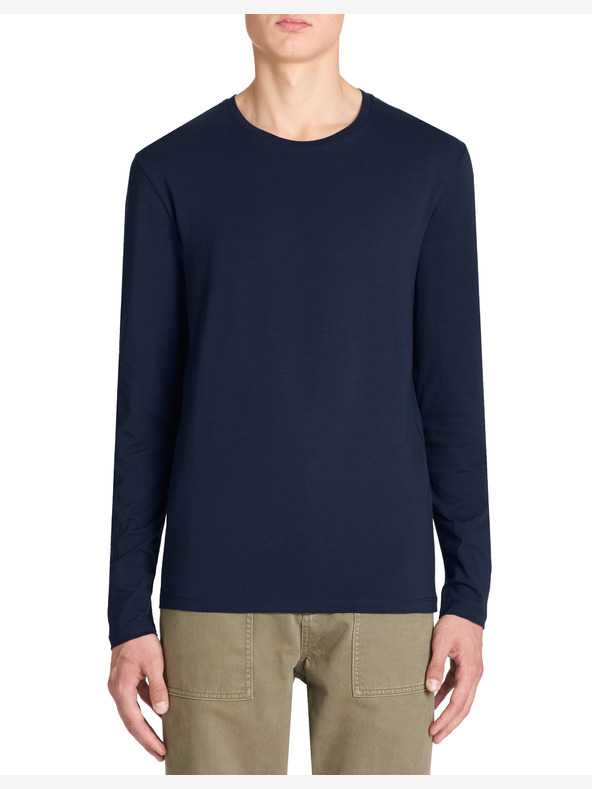 Celio Maglietta blu scuro da uomo a maniche lunghe Celio Julesflash