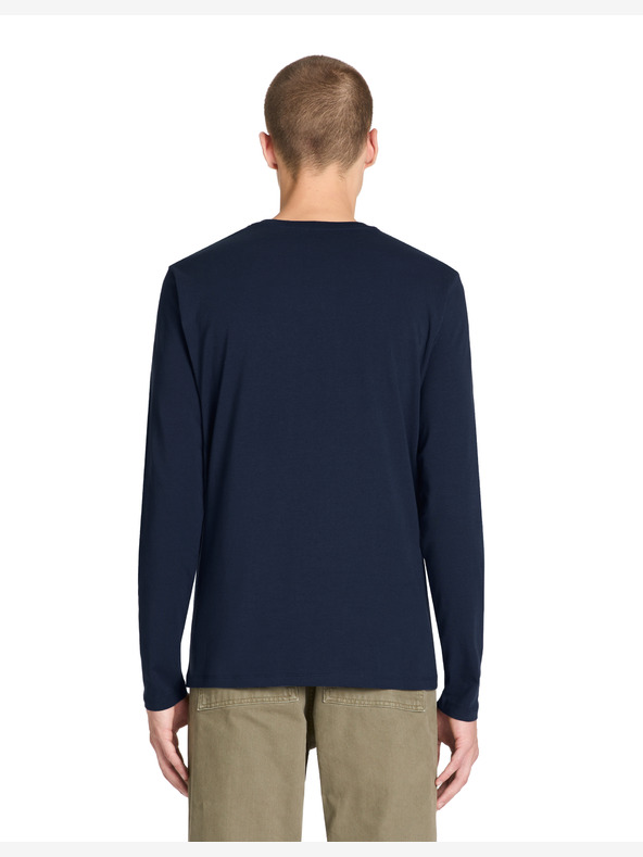 Celio Maglietta blu scuro da uomo a maniche lunghe Celio Julesflash