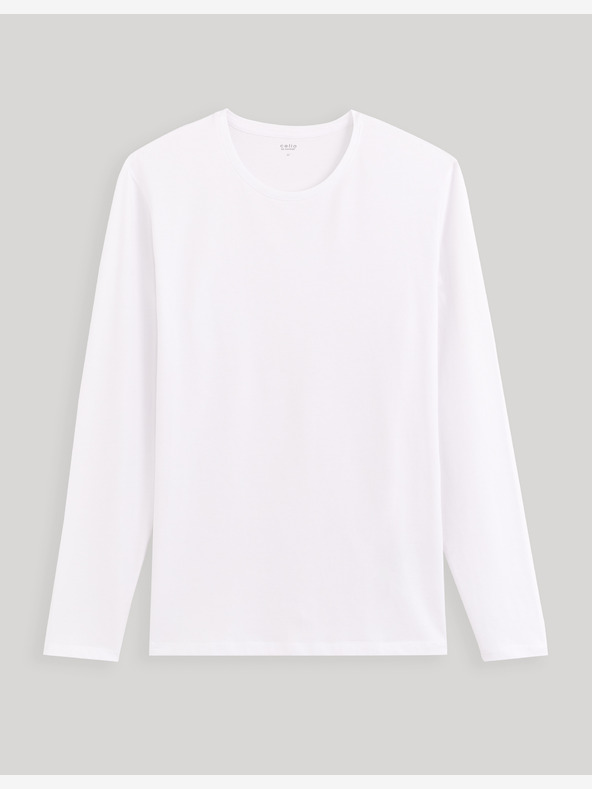 Celio Camicia bianca da uomo a maniche lunghe Celio Fabeille2 regular