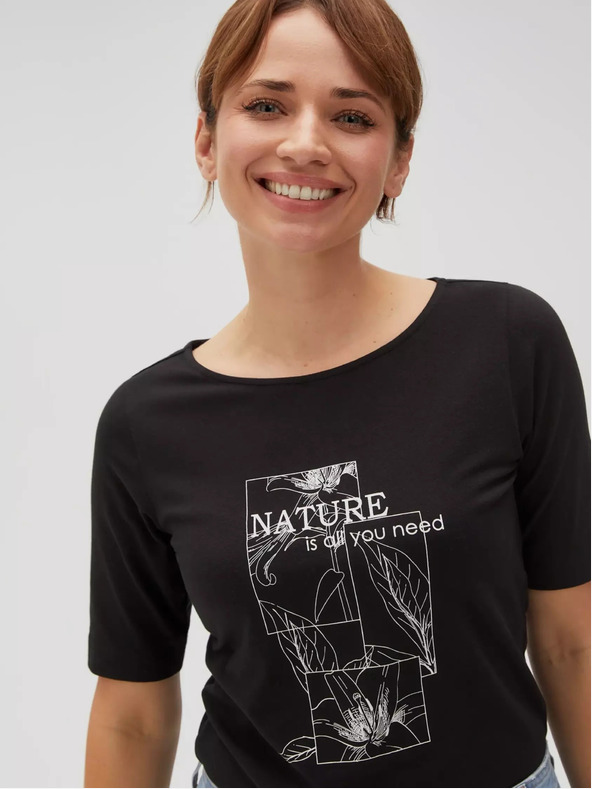 Moodo Maglietta stampata da donna Moodo