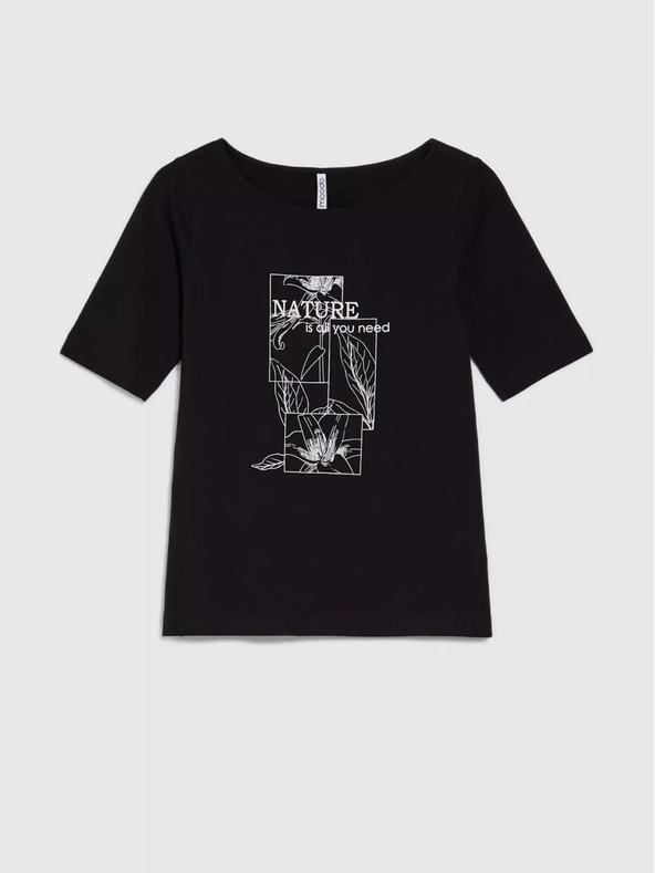 Moodo Maglietta stampata da donna Moodo