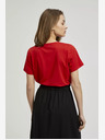 Moodo Camicia rossa a maniche corte Moodo