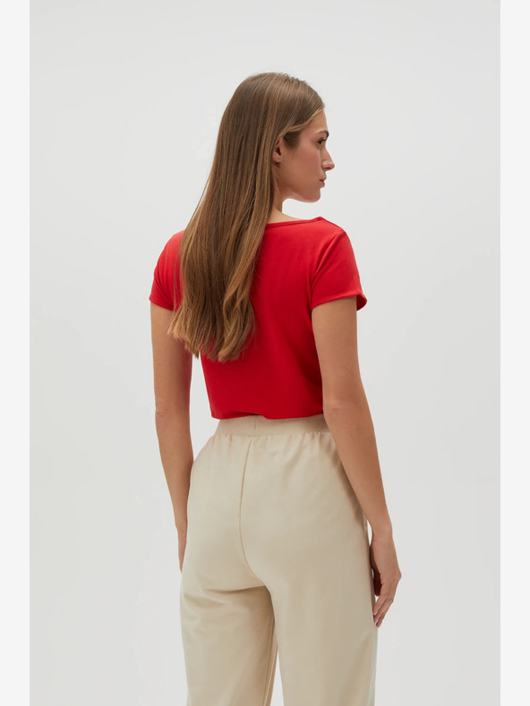 Moodo Maglietta rossa da donna Moodo