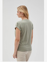 Moodo Camicia chino verde da donna Moodo