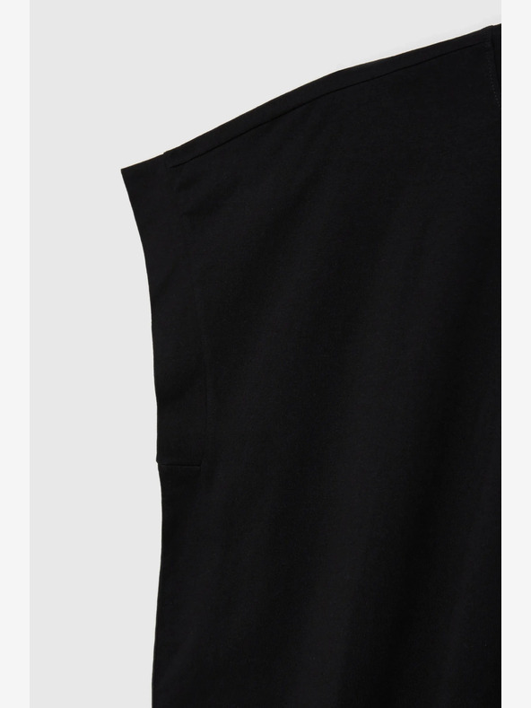 Moodo Camicia lunga nera da donna Moodo