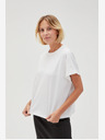 Moodo T-shirt bianca da donna Moodo