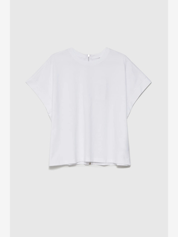 Moodo T-shirt bianca da donna Moodo