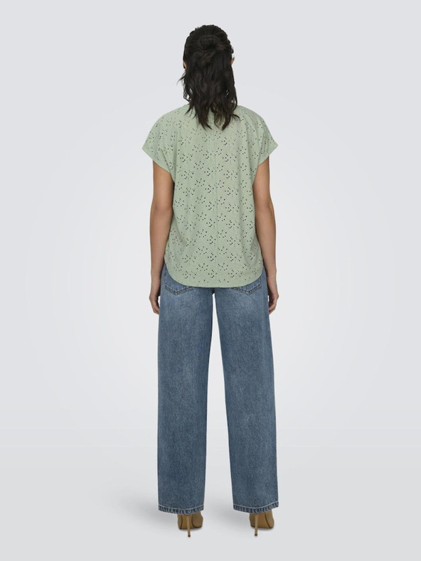 ONLY Maglietta da donna verde chiaro SOLO