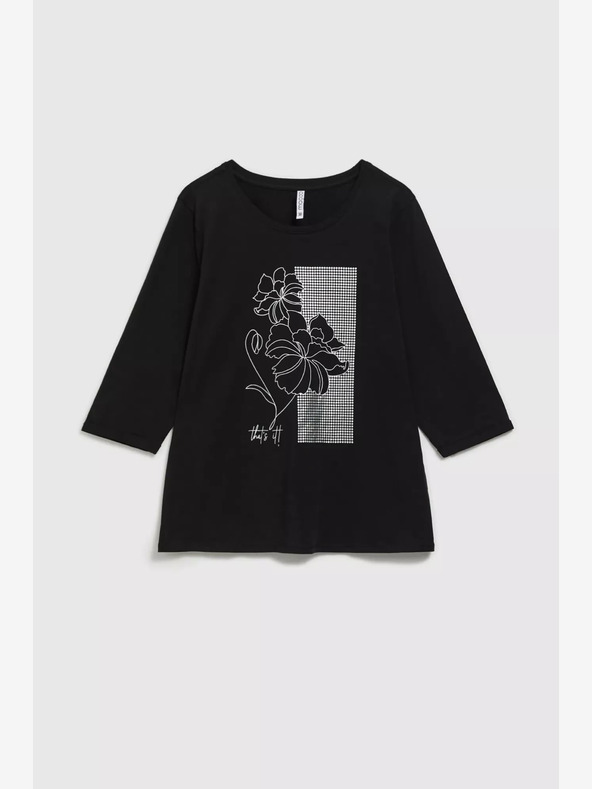 Moodo Maglietta Moodo a maniche lunghe da donna