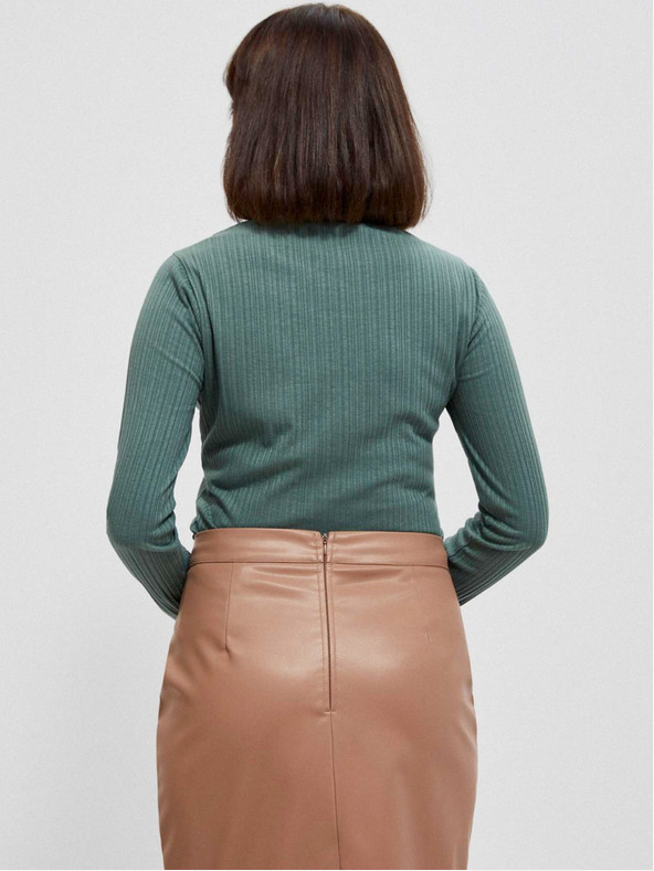 Moodo Camicia chino verde da donna Moodo