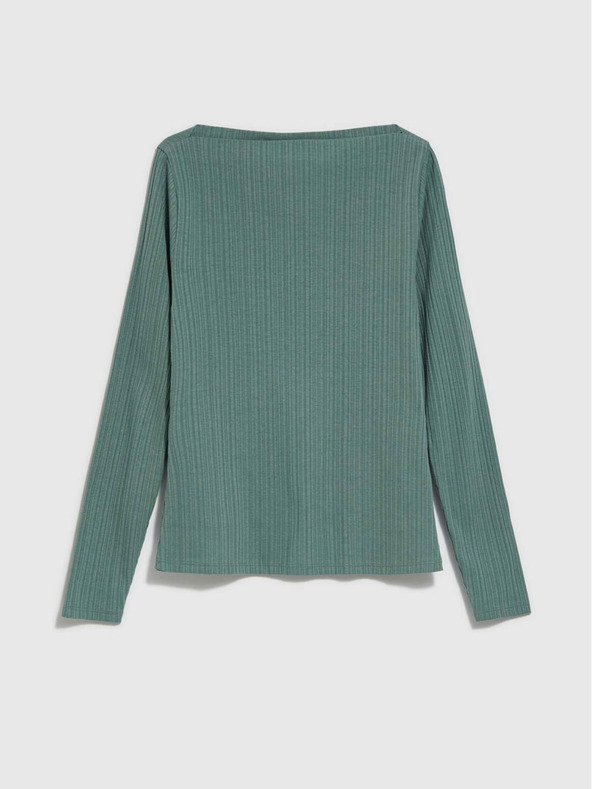 Moodo Camicia chino verde da donna Moodo