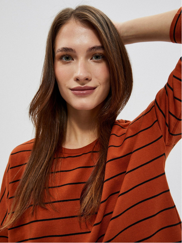 Moodo Maglietta a maniche lunghe da donna Moodo