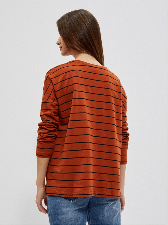 Moodo Maglietta a maniche lunghe da donna Moodo