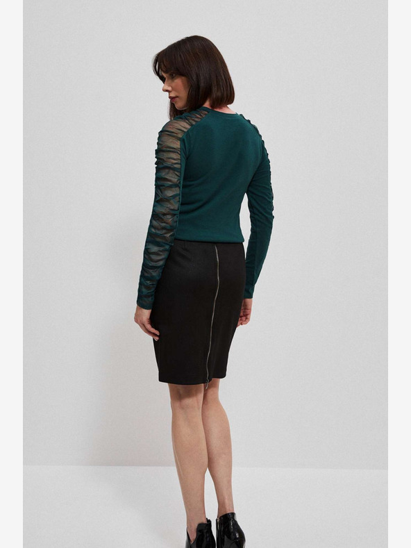 Moodo Camicia chino verde da donna Moodo