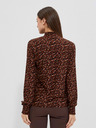 Moodo Camicia marrone fantasia donna Moodo