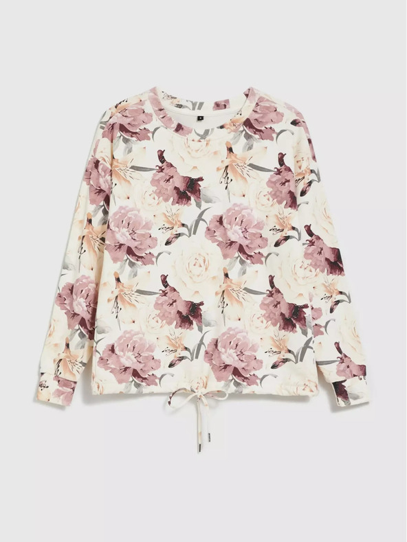 Moodo T-shirt donna con motivo floreale Moodo