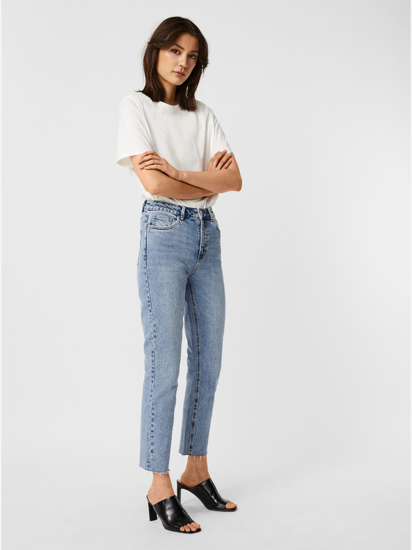 Vero Moda Jeans blu cropped straight fit VERO MODA Brenda