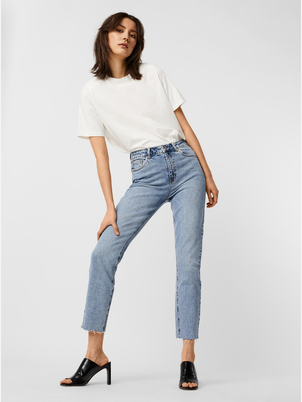Vero Moda Jeans blu cropped straight fit VERO MODA Brenda