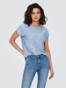 ONLY Maglietta SOLO donna azzurro chiaro