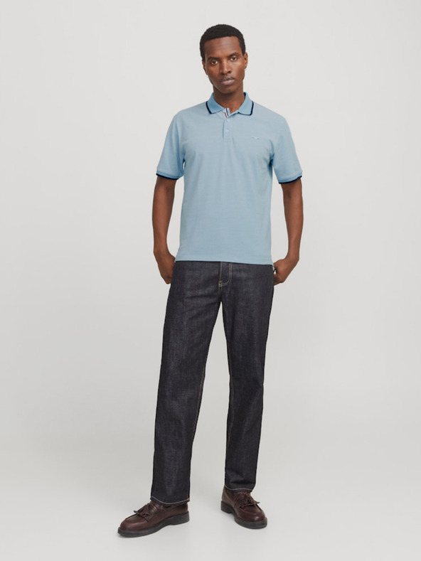 Jack & Jones Polo uomo azzurro Jack & Jones