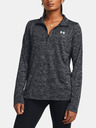 Under Armour Felpa Under Armour Tech 1/2 Zip- Twist-BLK da donna