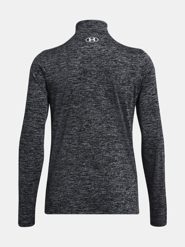 Under Armour Felpa Under Armour Tech 1/2 Zip- Twist-BLK da donna