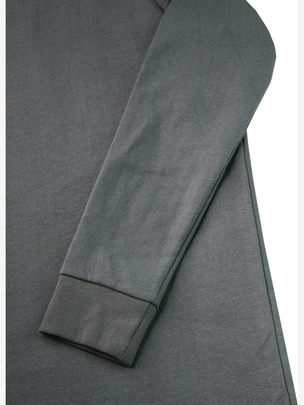 ALPINE PRO Abito donna in felpa ALPINE PRO OLEGA grigio scuro