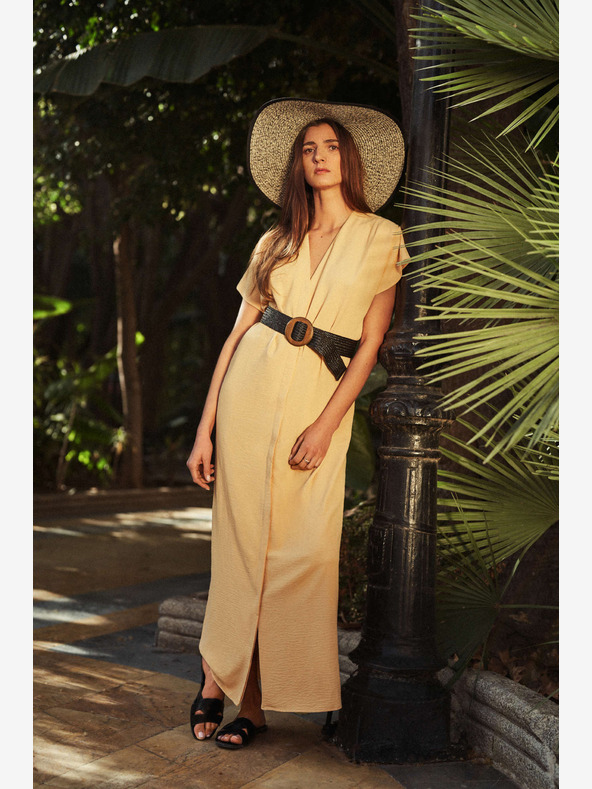 Moodo Abito lungo giallo Moodo