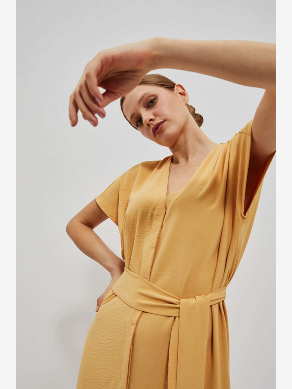 Moodo Abito lungo giallo Moodo