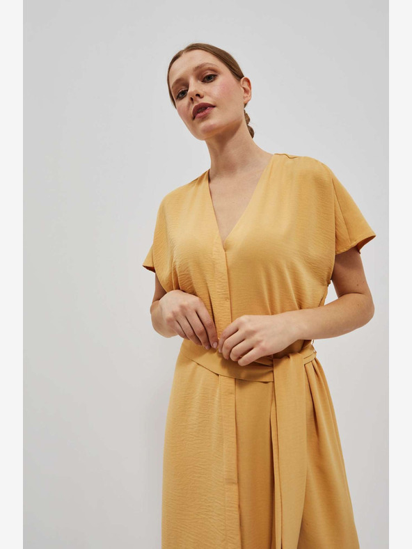 Moodo Abito lungo giallo Moodo