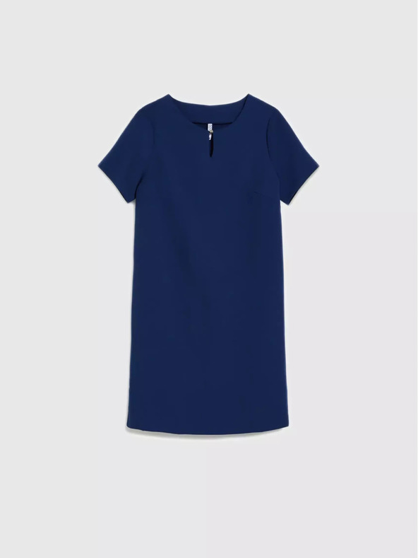 Moodo Abito blu scuro al ginocchio Moodo