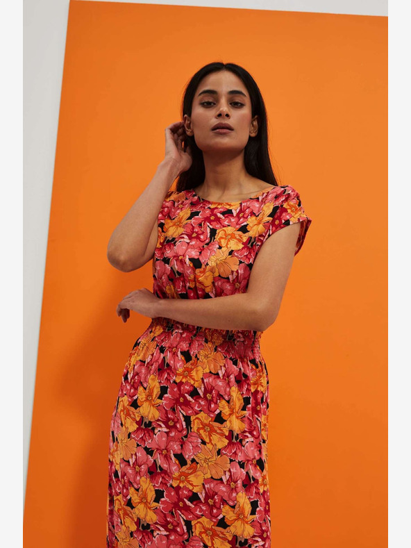 Moodo Maxi abito Moodo con stampa floreale