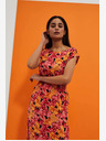 Moodo Maxi abito Moodo con stampa floreale