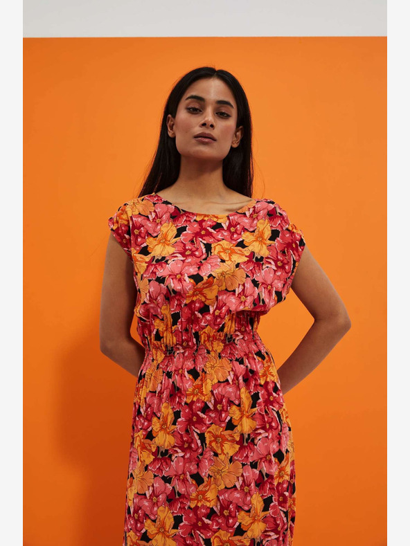 Moodo Maxi abito Moodo con stampa floreale