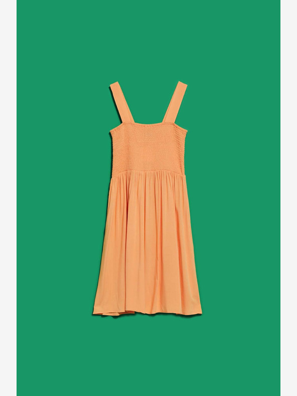 Moodo Abito arancione con spalline Moodo