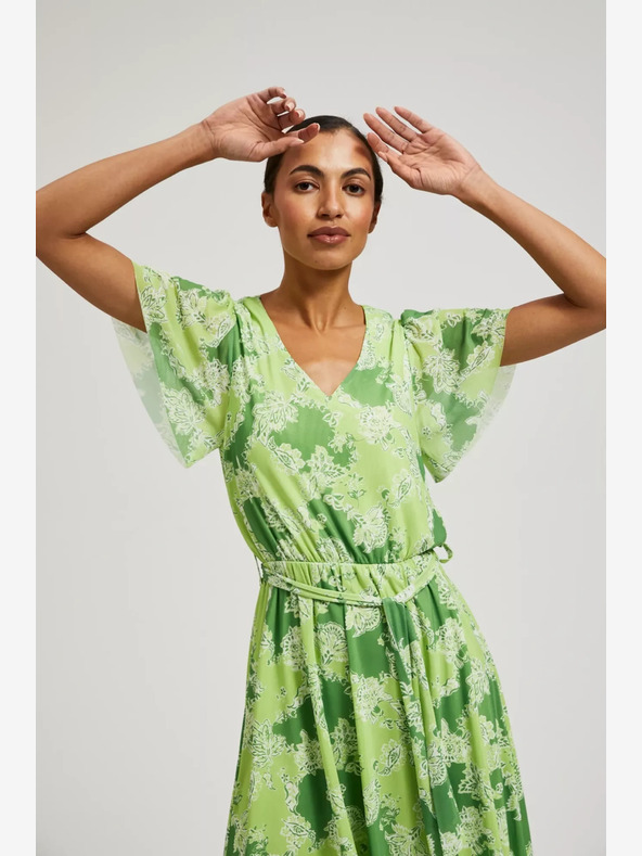 Moodo Abito Moodo a fantasia verde