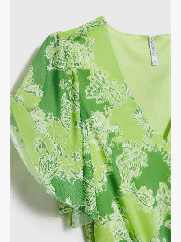 Moodo Abito Moodo a fantasia verde