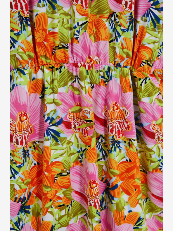 Moodo Abito floreale arancione Moodo