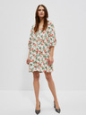 Moodo Abito bianco da donna a fantasia Moodo