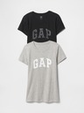 GAP T-shirt con logo, 2 pezzi GAP
