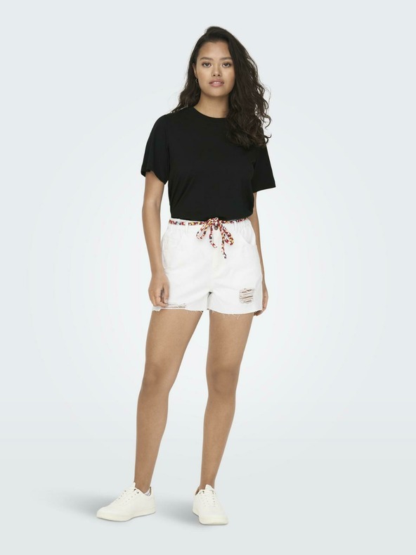 Jacqueline de Yong Nero Maglietta donna JDY PISA